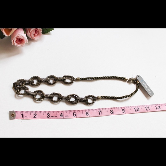 Relativity Woven Chain Necklace NWT - Picture 4 of 4